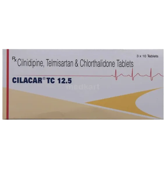 cilacar tc 12.5mg tablet 10's